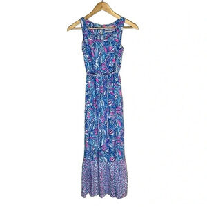Lilly Pulitzer for Target Girls Sleeveless Maxi Dress Size Large Summer Party